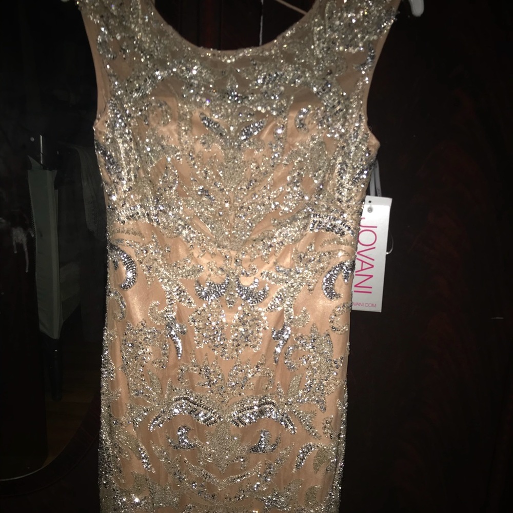 Jovani couture gold cocktail gown!!!